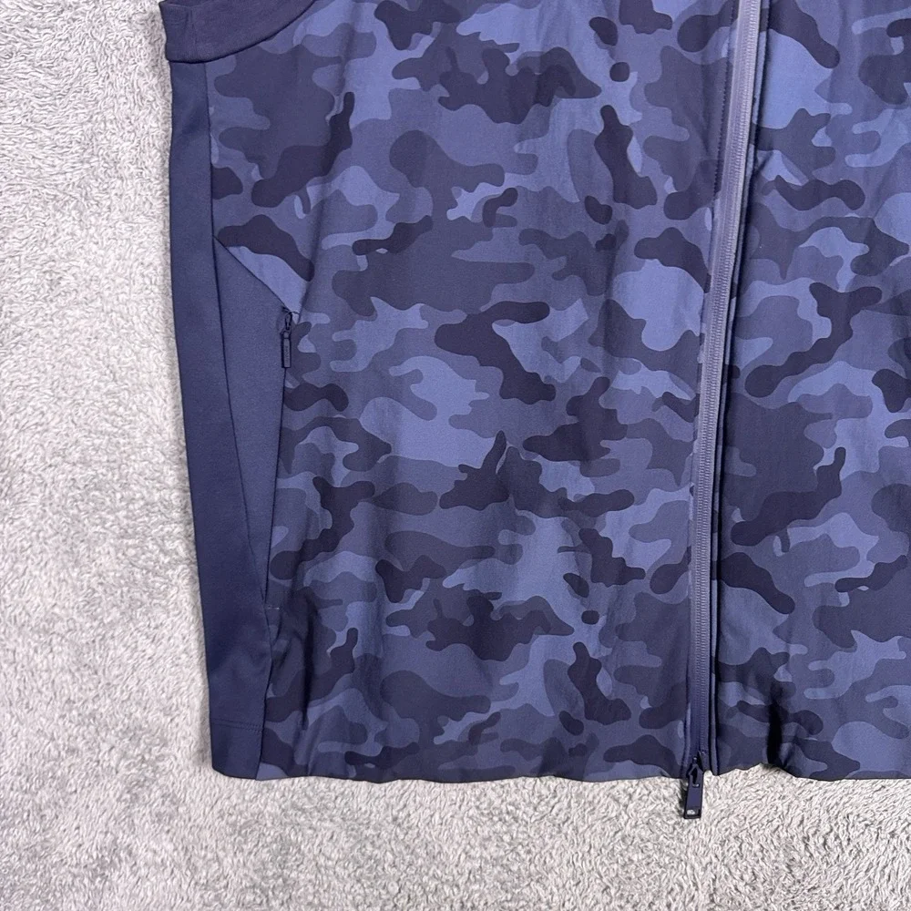 G/FORE Vest Mens 2XL XXL Maverick Hybrid Full Zip Double Knit Camo $325